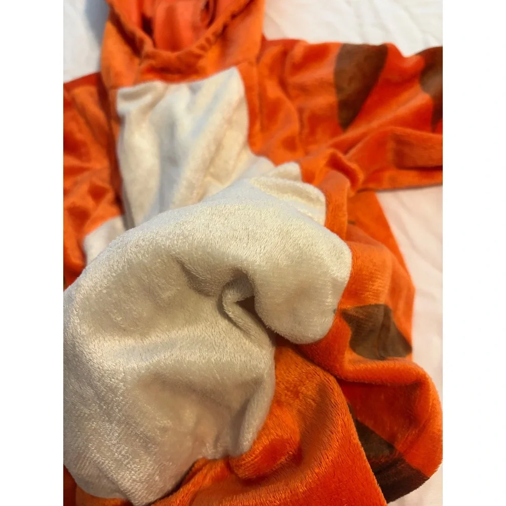 Disney Baby Tigger Costume Plush Hooded Jumpsuit Orange 9-12M Winnie the Pooh